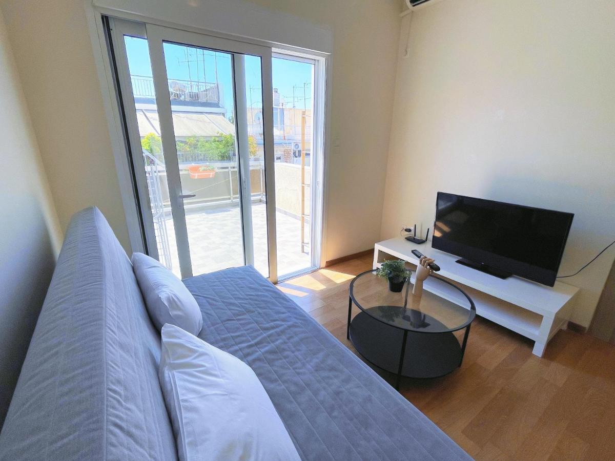 Wsd Luxury Stylish 1Bd Apt With City View Balcony 雅典 外观 照片