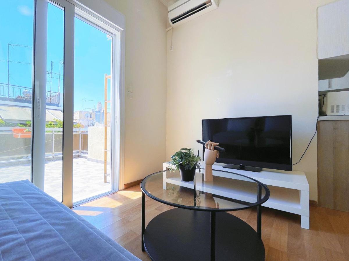Wsd Luxury Stylish 1Bd Apt With City View Balcony 雅典 外观 照片